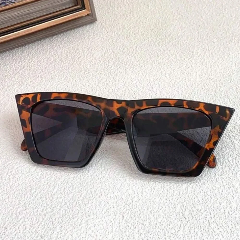 3for$20 1pc Square-Framed Streetwear Fashion Glasses For animal print